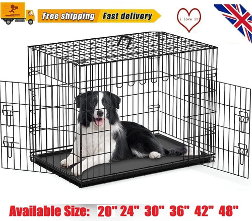 Dog cage puppy training crate - dog,