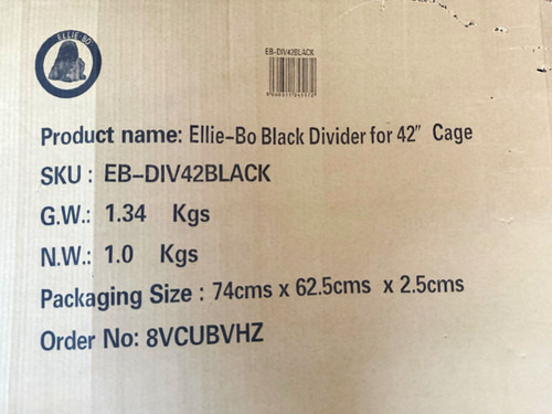 Ellie 42in steel crate - steel,