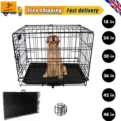 Metal dog cage - dog, training