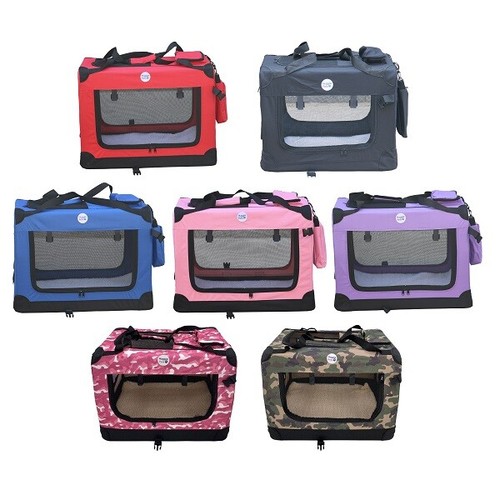 Hugglepets fabric dog - dog, crate