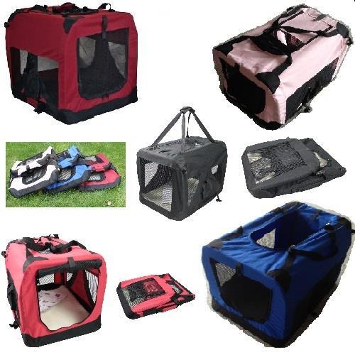 Fabric pet carrier - bag, crate